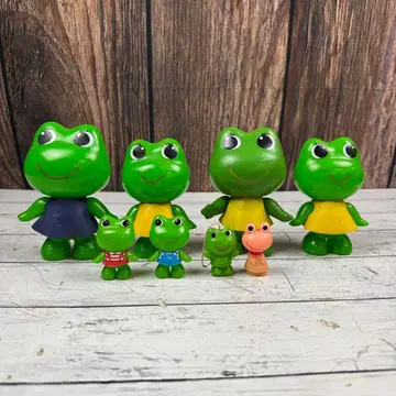 코와 케로짱 코로짱 코르겐코와 8체 케로짱 모음 소프트 비닐