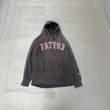 00s FAT 초기 리버스 사양 풀오버 후드티 페이드 맨투맨