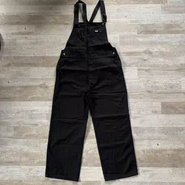 8 eighth 블랙 오버롤 남성용