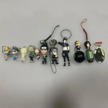 NARUTO 키링 스트랩 세트