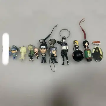 NARUTO 키링 스트랩 세트