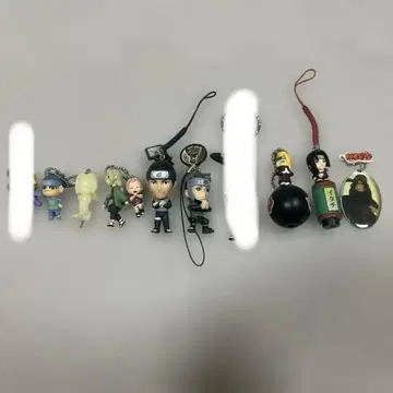 NARUTO 키링 스트랩 세트