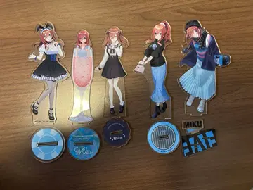 5등분의 신부 나카노 미쿠 아크릴 스탠드 5개