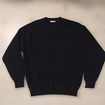 [ 새상품 ] 유나이티드 애로우즈 미들 게이지 아제 크루넥 니트 워셔블