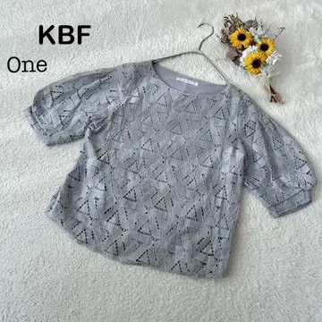 [ KBF ] 레이스 블라우스 셔츠 그레이 계열 안감 있음 성숙/러블리