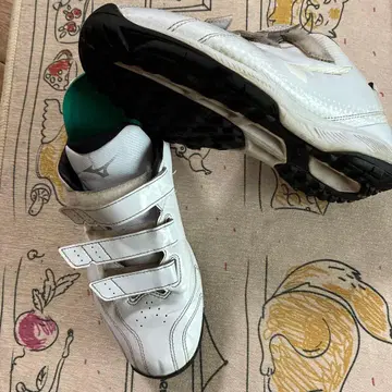 Mizuno 트레이닝 슈즈 화이트 벨크로