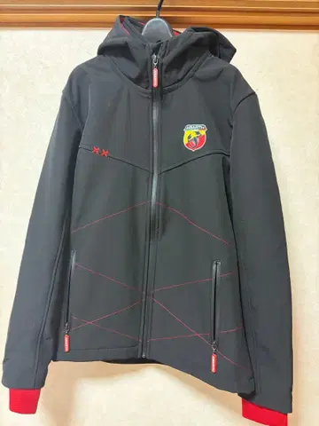 미사용 새상품 ABARTH 후드 부착 자켓 S 사이즈
