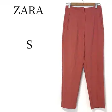 자라 ZARA 하이웨스트 테이퍼드 팬츠 [ S ] 슬랙스 컬러 팬츠