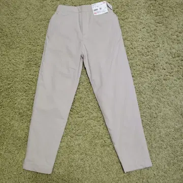 UNIQLO 히트텍 웜 이지 팬츠 XS 내추럴 기장 짧음