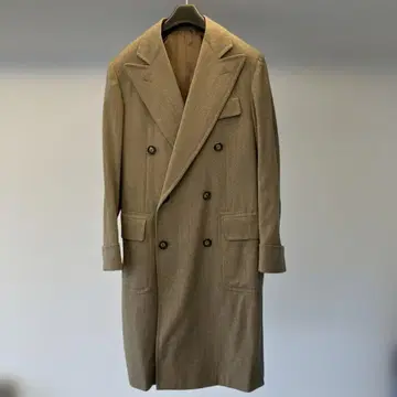 Sartoria Milanese 더블 브레스트 체스터 코트 44