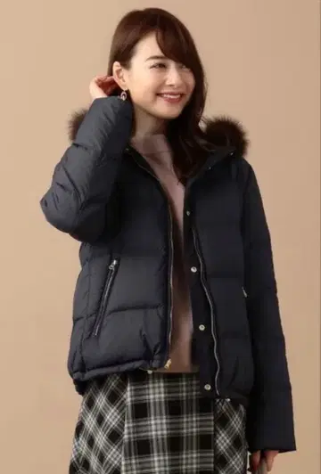 anysis 다운 네이비 리버서블