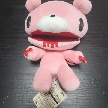 척스GP 활성 그루미 입구 퍼펫 (뒤통수 IN) 핑크 봉제 인형