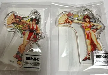 복권 컬렉션 시라누이 마이 아크릴 키링  SNK KOF 2종