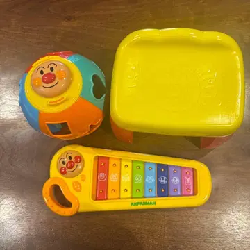 호빵맨 완구 철근 모양 맞추기 퍼즐 의자