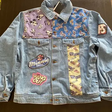 디즈니 미키 미니 데님 자켓 L