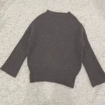 두지엠 클라세 하찌 니트 풀오버 그레이 울