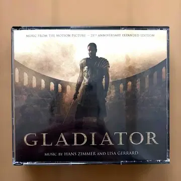 글래디에이터 25주년 기념 3CD 사운드트랙 한스 짐머