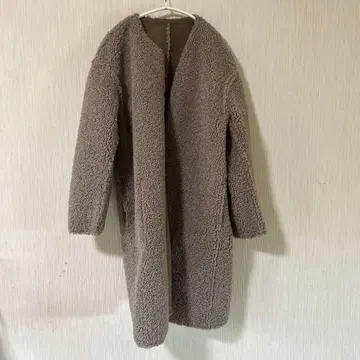 ROPE [2WAY] 리버서블 페이크 무스탕 코트