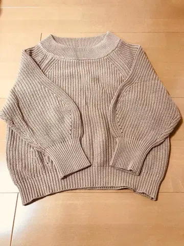 르 쿨르 블랑 긴팔 니트 베이지