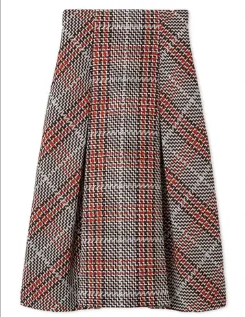 SNIDEL 로빙 체크 미들 스커트 1 사이즈