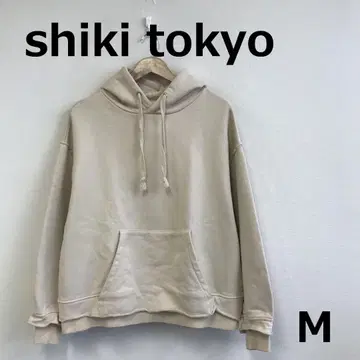 A1203C05 [ 시키 도쿄 ] 오버 사이즈 더블 리브 속기모 후드티