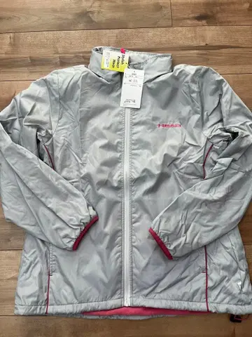 HEAD 그레이 안감 플리스 아우터