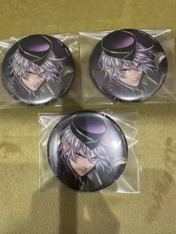 [ 익명 배송 ] 트위스테 AGF 2025 기숙사 의류 캔뱃지 실버 3개