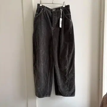 미나 페르호넨 fete 그레이 플록 프린트 팬츠 38