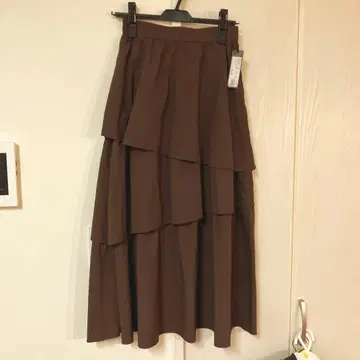 새상품 프릴 스커트 맥시 스커트 밴야드 스톰 SCOTCLUB