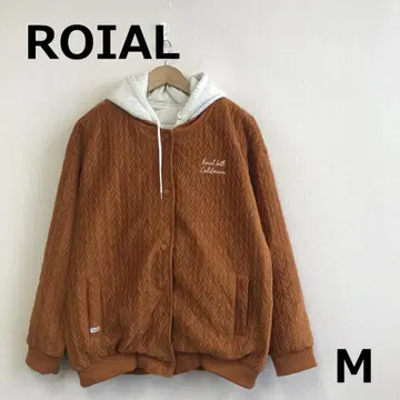 최종 H1203D13 [ ROIAL ] 레이어드 스타일 후드 부착 점퍼