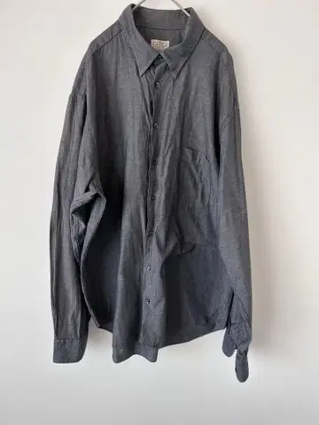 CIT 커터 셔츠 긴팔 앞 포켓 1개 오버 셔츠 남성용