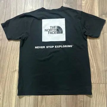 THE NORTH FACE 블랙 티셔츠 M