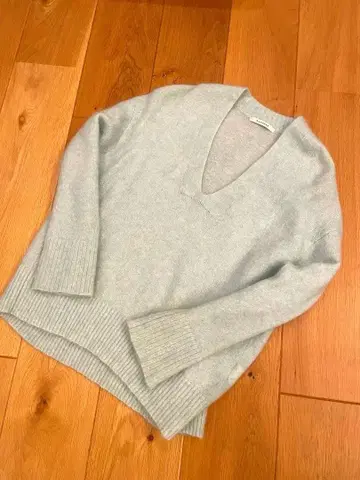 투모로우랜드 맥피 고급 기모 복슬복슬 모헤어 오버 사이즈 니트 그린