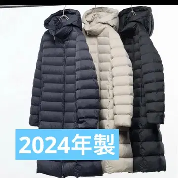 UNIQLO 울트라 라이트 다운 롱 코트 베이지 xxl