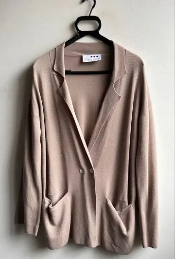 [컨디션 최상] three dots 니트 자켓 테일러드 스리도츠 S