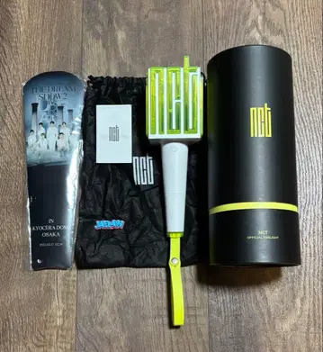 공식 NCT 응원봉 구형 잔디봉 재민 응원봉 액세서리 덤 포함