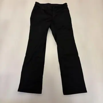 [ 미사용 ] EDWIN 블랙 스트레이트 팬츠 L