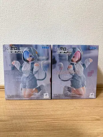 [ Re:제로부터 시작하는 이세계 생활 ] 렘 라무 모후모후 팩 세트