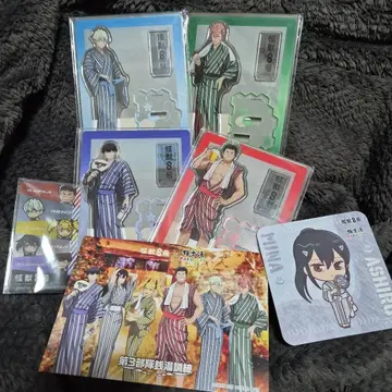 괴수8호 극락탕 아크릴 스탠드 코스터 엽서