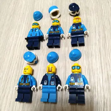 레고 LEGO 시티 북극 탐험대 미니 피규어 6체 세트