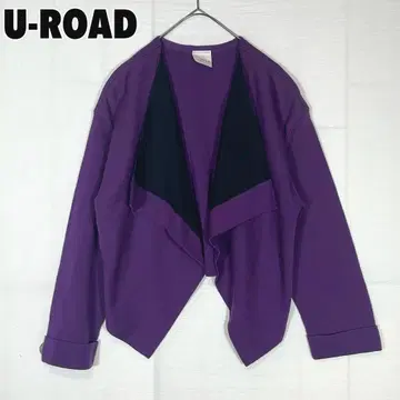 U-ROAD 유로드 변형 니트 가디건 모 100% 라무 50%