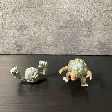 포켓몬 피규어 4종 초기 이시츠부테, 골로냐 세트 당시품 레어