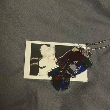 마큐로 아이사키 유우리 폴라로이드 아크링 키링