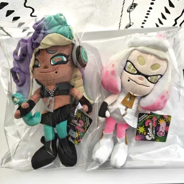 스플래툰2 이이다 히메 텐타클즈 봉제 인형