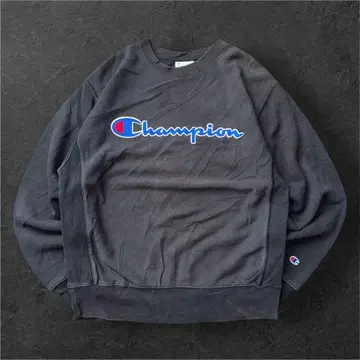 챔피언 REVERSEWEAVE 자수 프린트 맨투맨 XL 구제 의류