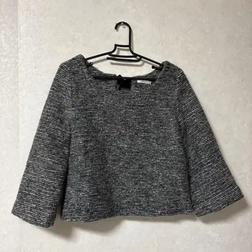 TOTALITE 보트넥 스웨터 그레이 계열