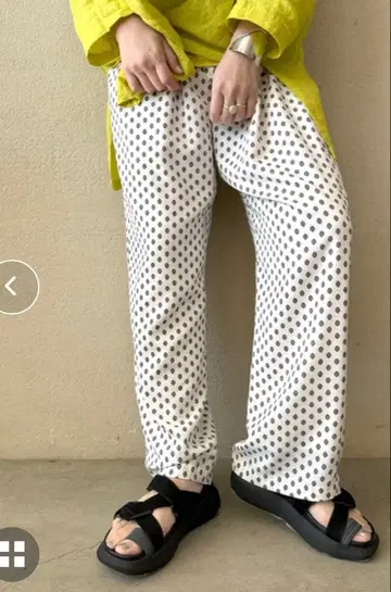 저널 스탠다드 luxe 구매 택 새상품 커먼 프린트 이지 테이퍼 팬츠