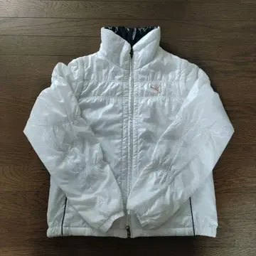 PUMA 나일론 자켓 L 사이즈 화이트