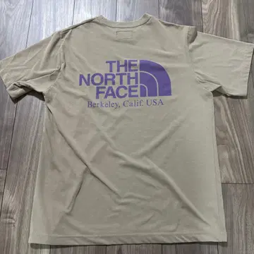 THE NORTH FACE 베이지 티셔츠