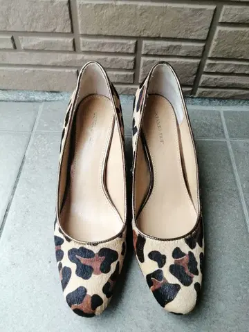 paradis noir 레오파드 무늬 하이힐